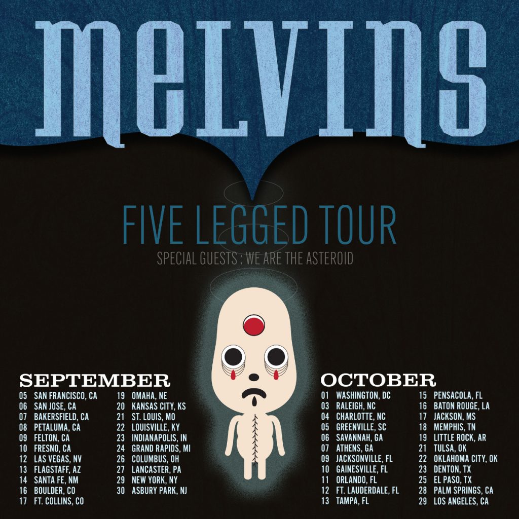 The Melvins Announce New Tour Dates Closed Captioned